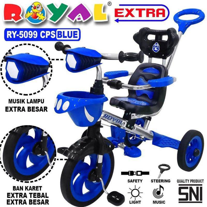 Sepeda Tricycle Royal 5099 CPS Roda Tiga Anak Bayi Balita