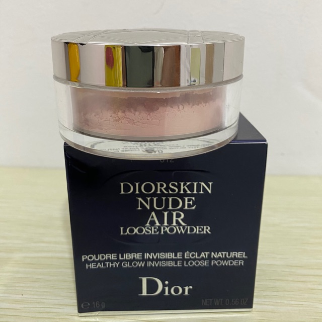 Bedak tabur Dior shade 012 rose/pink