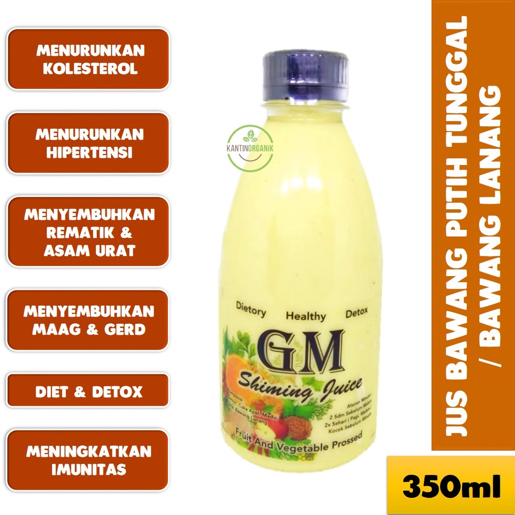 

Jus Bawang Putih Tunggal Cuka Apel Jahe Merah Lemon dan Madu | Jus Diet Detox | Jus Herbal Bawang Lanang 350ml