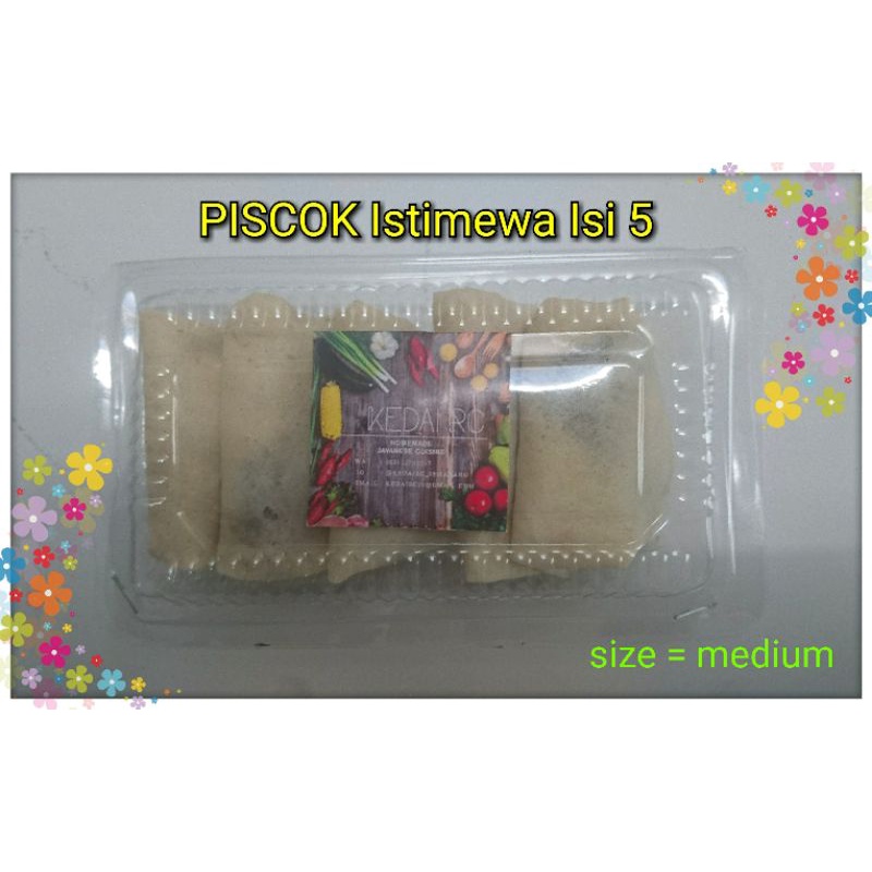 

Piscok Lumer Spesial Isi 5 Frozen