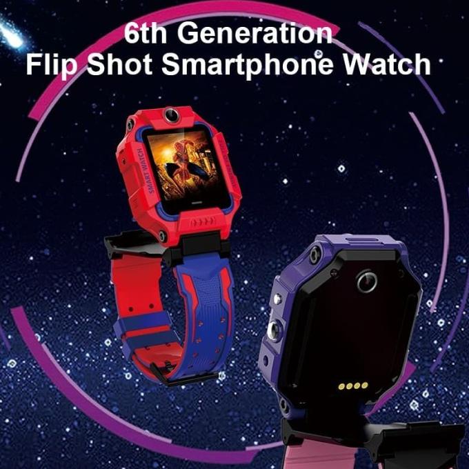 TERMURAH z6 waterproof kids Frozen 360 smart watch Imoo anti air