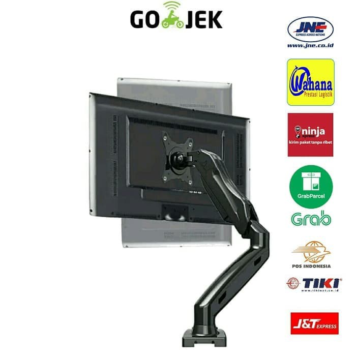 Bracket Monitor TV 17-27 Inch NB(Gas Spring F80) Bisa Gojek