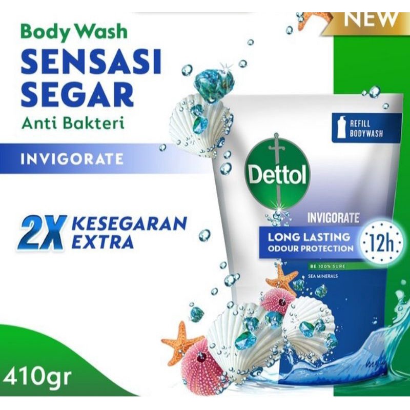 DETTOL Body Wash Refill 410 ml