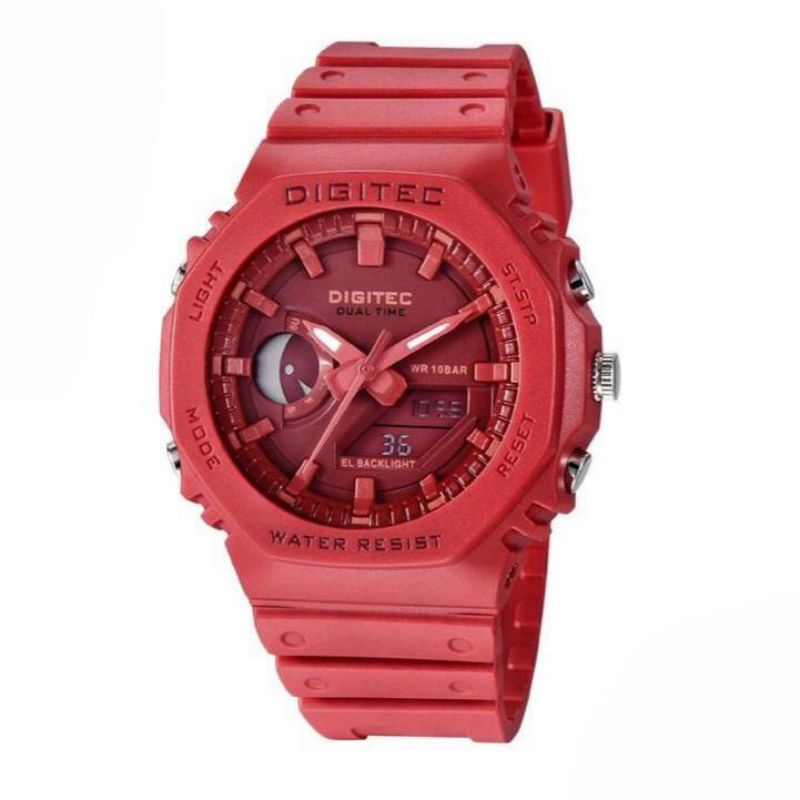 Jam Tangan Pria Digitec DA 2119 / Digitec 2119 / DA 2119 Analog Water Proff Rubber