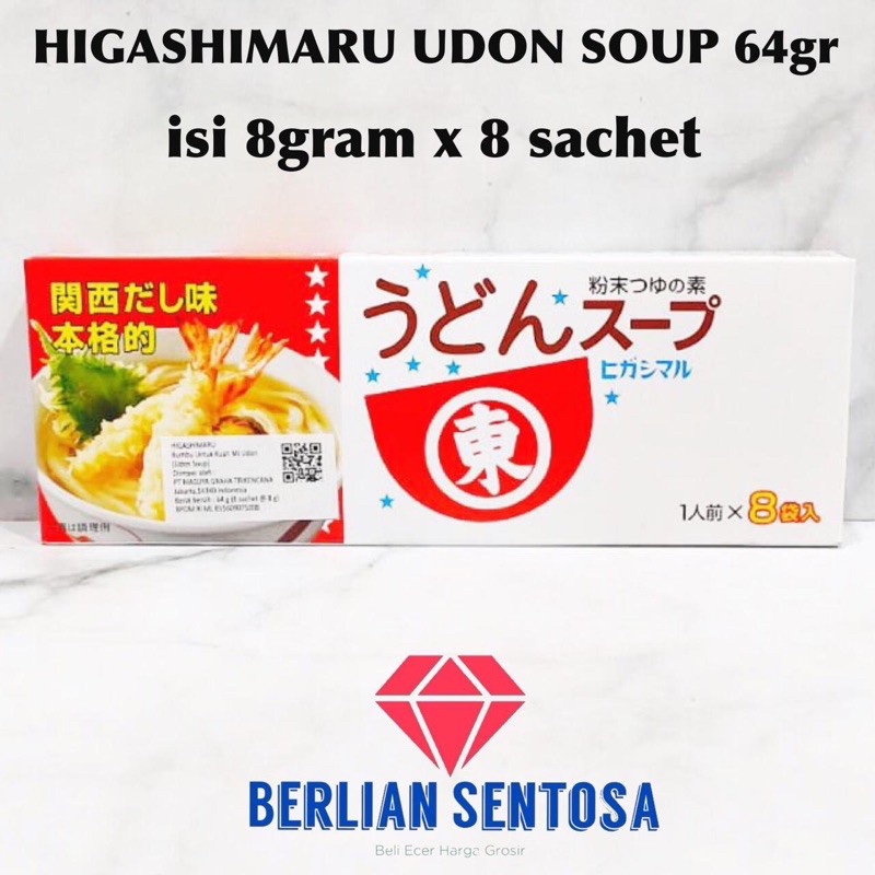 

Higashimaru udon soup 64gr isi 8pcs