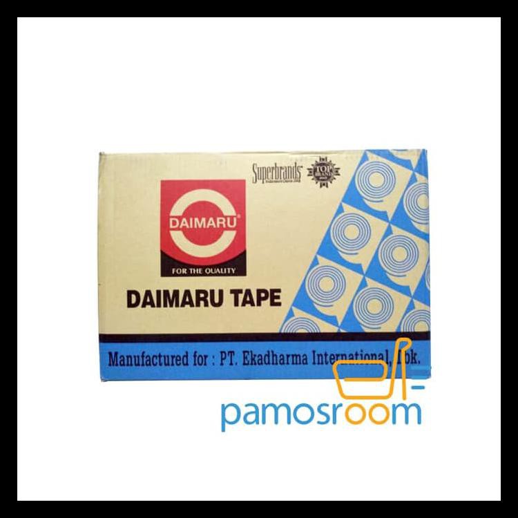 

Promo Gila 100 Dus Lakban Daimaru Bening 90 Yard 2 Inch .1 Dus @72Roll Terbatas