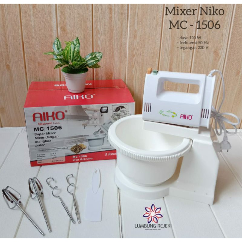 MiXER NATIONAL AIKO/STANDING MIXER NATIONAL /MIXER DUDUK NIKO /MIXER NATIONAL MURAH /MIXER NIKO / MI