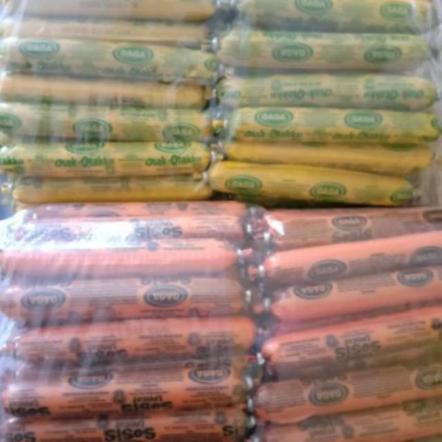 Sosis otak-otak/ sosis gaga ecer / Sosis otak otak ecer