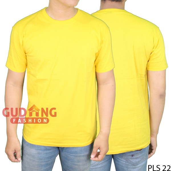 Kaos Pendek Polos Pria - Oneck / Basic Tshirt Oneck Cotton Cardet - PLS (COMB)