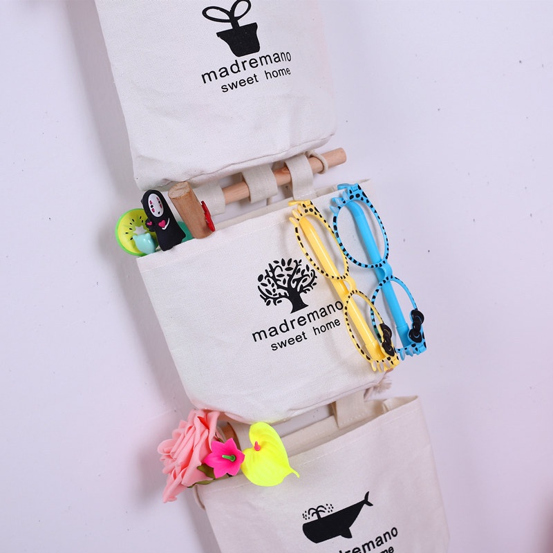 Pouch gantung Storage Bag Gantung murah Pouch Gantung 3 Sekat Serbaguna Storage Bag Gantung Pocket Pouch Hanging Organizer