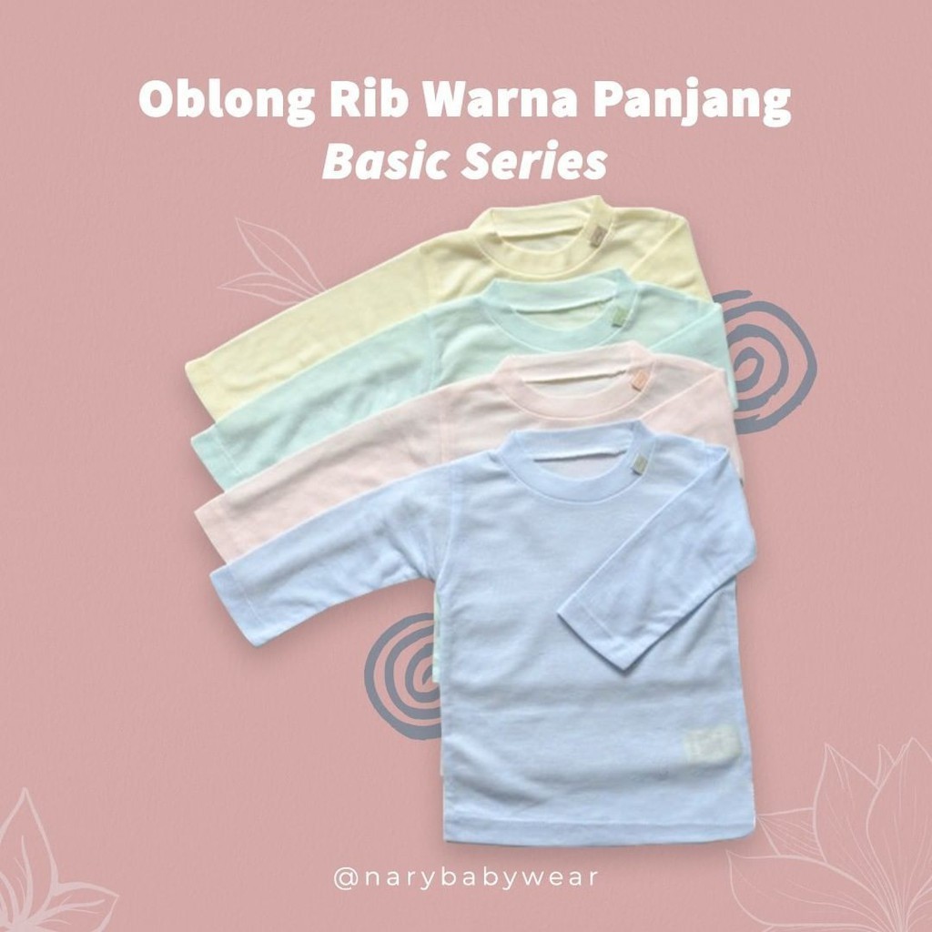 Nary Oblong Polos Anak Tangan Panjang