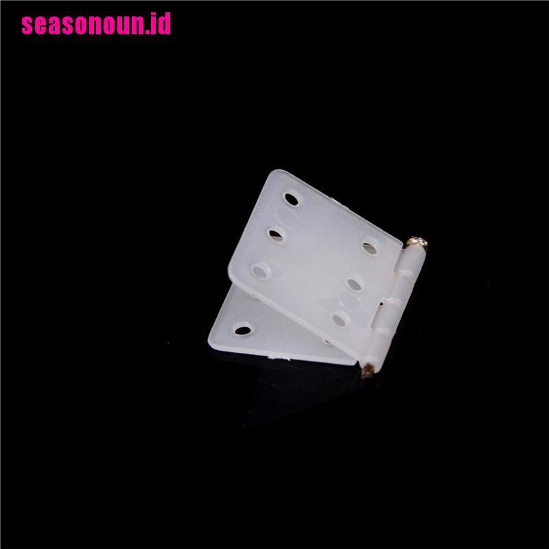 【seasonoun】20pcs 27*16mm Nylon Plane Hinge for RC Airplane DIY Accessories