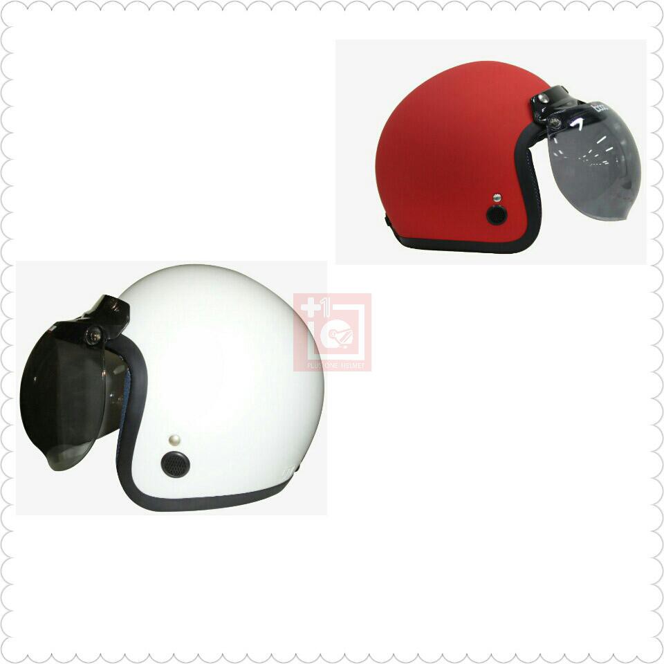 Helm Retro SNI Murah anti maling-Igloo retro solid