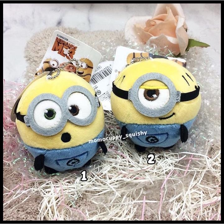 SQUISHY LICENSED minion squishy plush (ORIGINAL JAPAN)