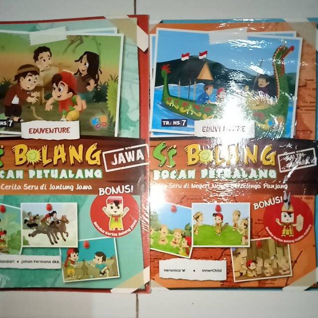Buku Si Bolang Bocah Petualang Trans 7 Segel Penerbit Kiddo