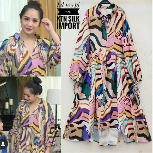Tunik Nagita Slavina Import