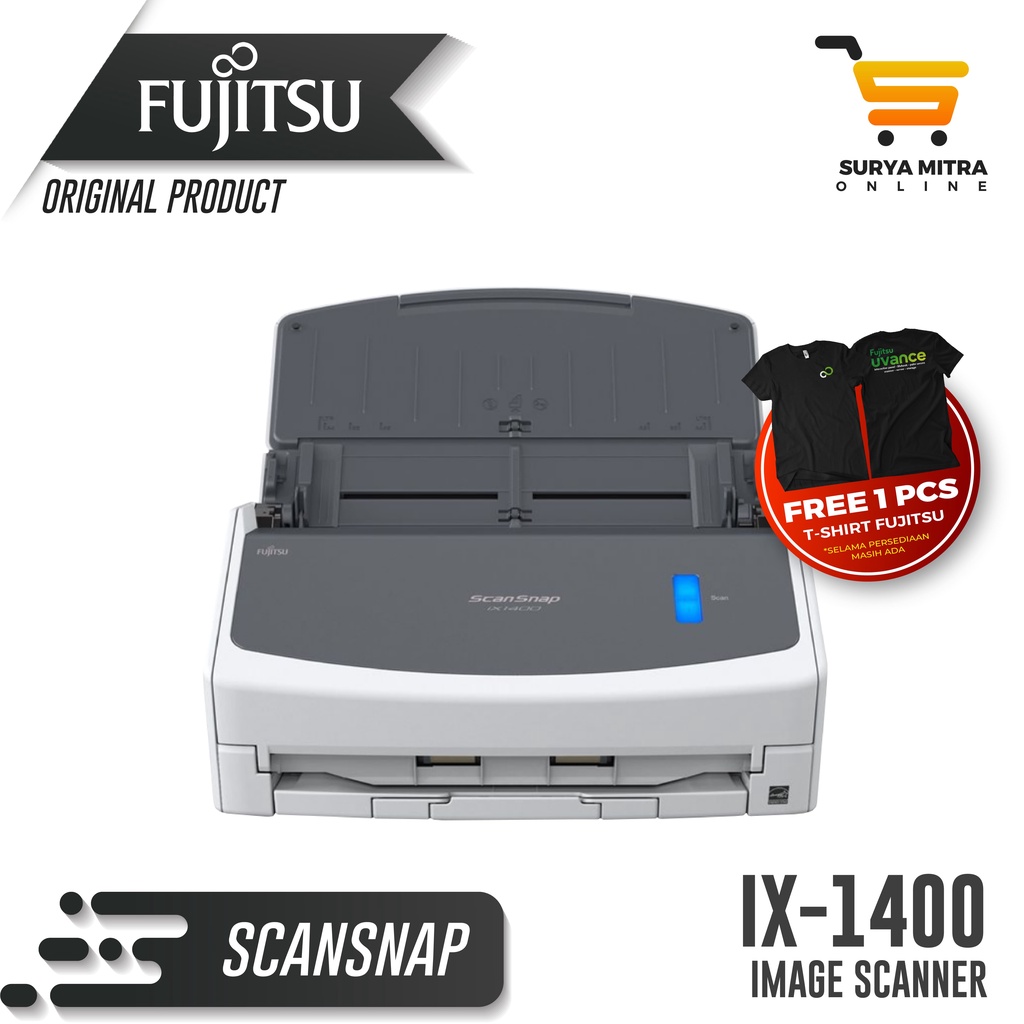 Scanner Fujitsu ScanSnap IX1400 Duplex Scan Snap IX 1400