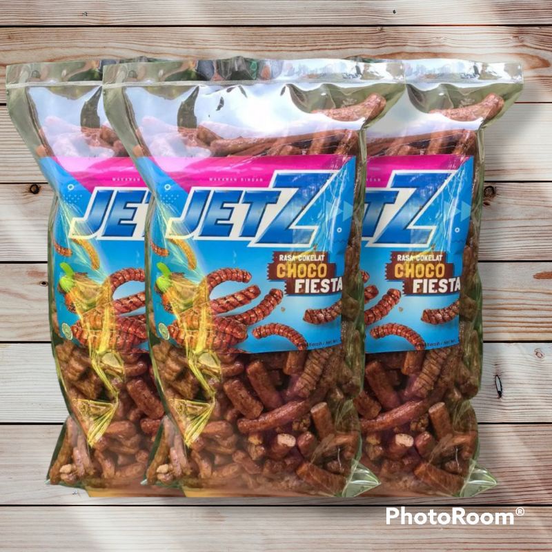 

Snack JetZ stik coklat Choco Fiesta jajan brand 200 gram