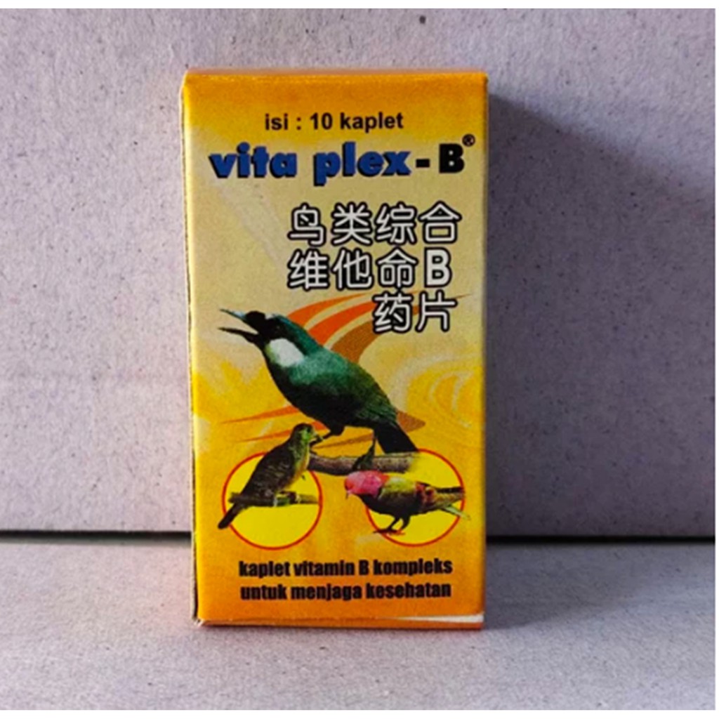 VITAPLEX-B - VITAMIN B KOMPLEK JAGA KESEHATAN BURUNG