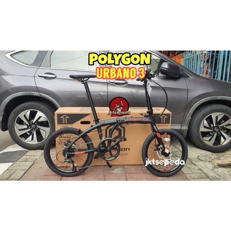 Sepeda Lipat Polygon URBANO 3