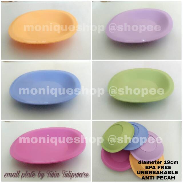 Twin Tulipware Small Plate