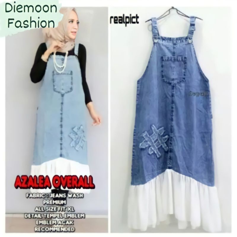 Azalea  Beby Overall Jeans Snow