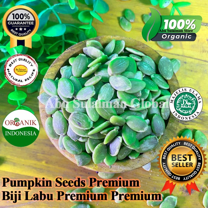 

Q12 Pumpkin Seed Premium100 Gram / Cemilan Sehat Biji Labu / Pepita 100 G Dw51qs