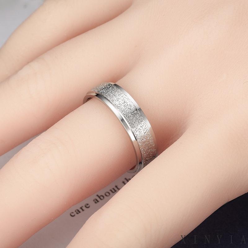 Cincin Bahan Stainless Steel Model Sederhana