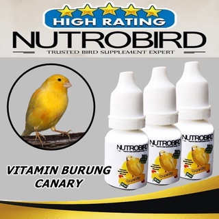 Image of thu nhỏ obat burung kenari paud biar gacor anti stres burung vitamin burung macet bunyi NUTROBIRD TERLARIS #2