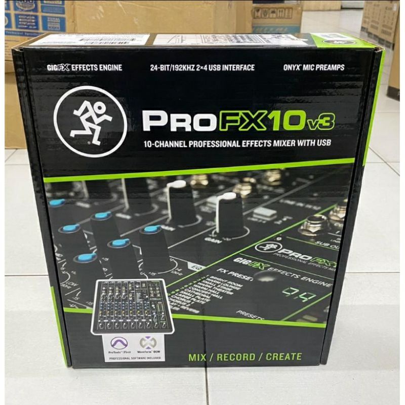 Pro fx10v3 Mixer Mackie Pro fx10v3 USB garansi