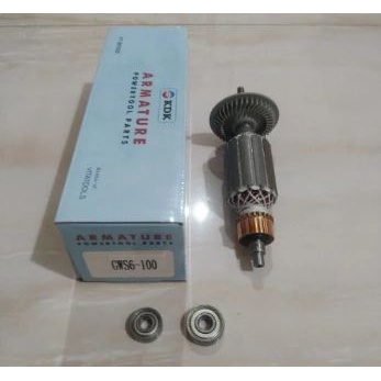 Armature Angker Bor 13mm Disc Grinder Gerinda ARMATUR gws 6-100 BOSCH GWS 060 6-100 5-100 mt 80 b mt80b