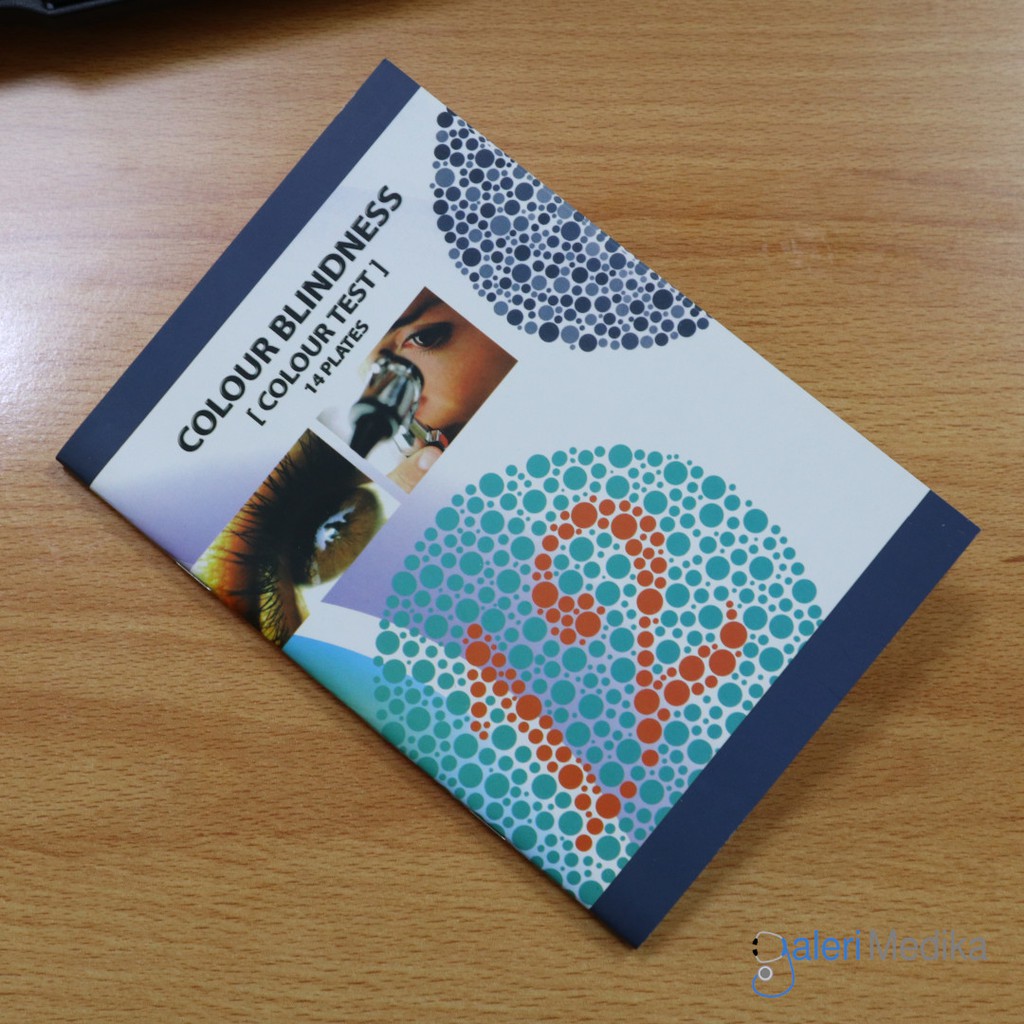 Buku Ishihara - Buku Tes Buta Warna