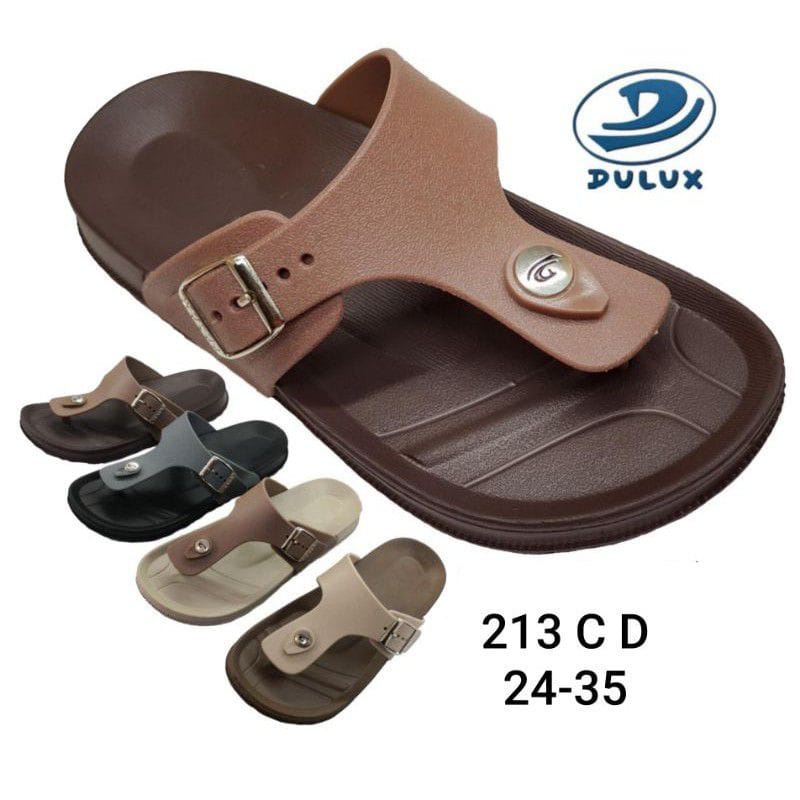 BB DULUX 213D Sandal Karet Jepit Anak Polos Sandal Jepit Ringan Sandal Anak Laki Laki Casual Kekinian Terbaru