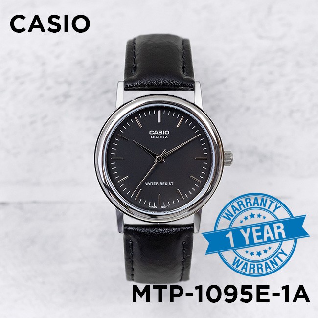 Jam tangan Casio Original MTP-1095E-1A / MTP 1095E