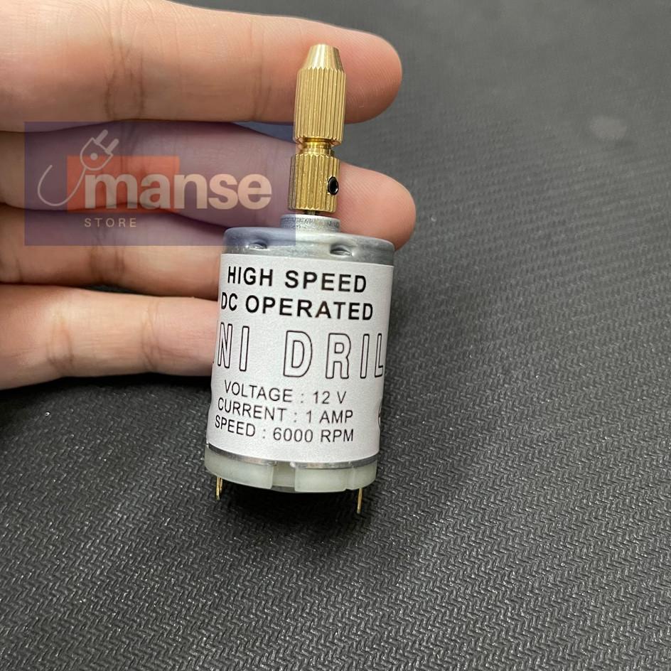 ✸ Mini Drill / Bor PCB Mini 12V (Dinamo Mini Drill) ♚
