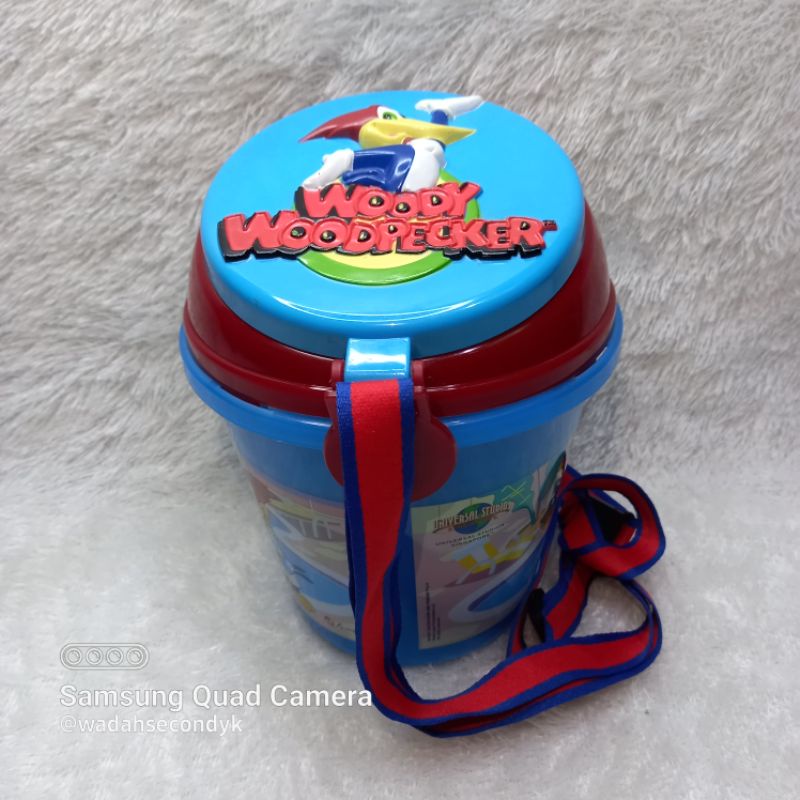 Preloved Woody Woodpecker Popcorn Bucket