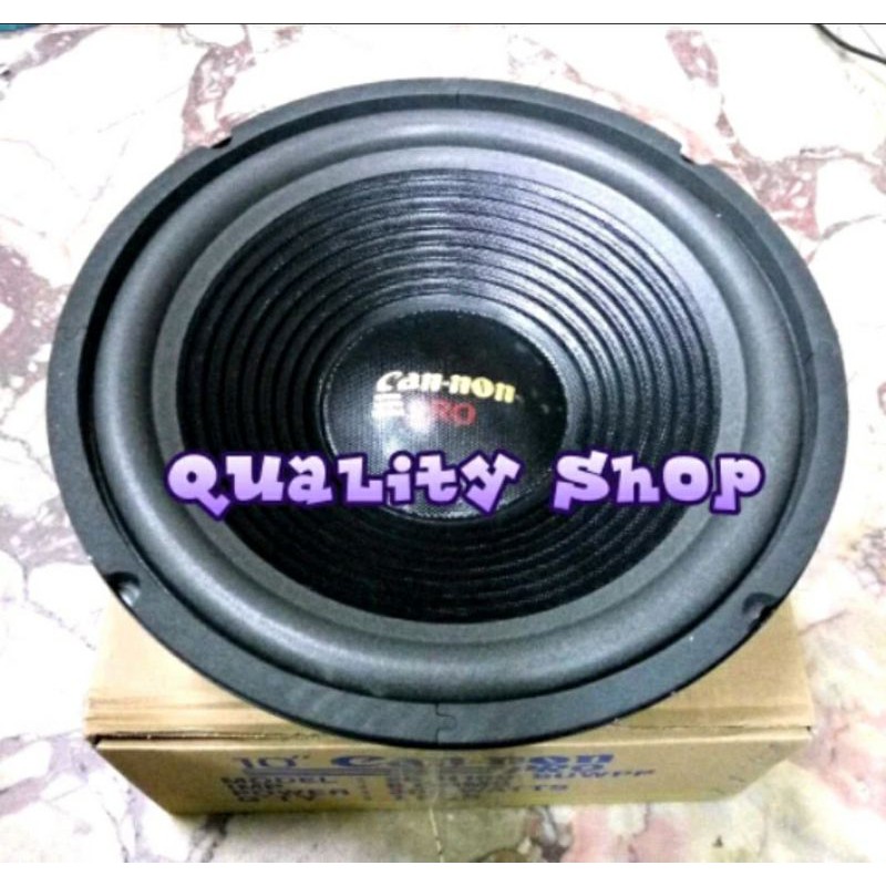 Speaker Woofer Canon 10 Inch 300 watt 8 ohm