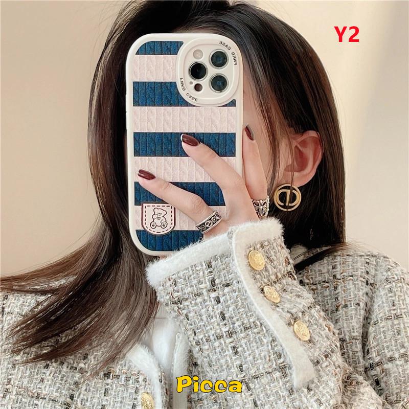 Casing OPPO A55 A77S A96 A57 Reno 7Z 5 7 6 4 4F A15 A76 A15s A95 A5S A12 A7 A16 A31 A16K A9 A52 A3S A53 A33 A7 Cover Bentuk Beruang