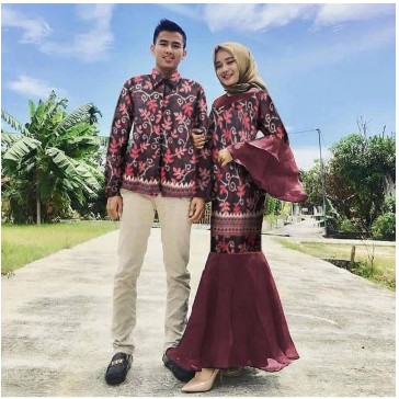 BAJU COUPLE TERBARU LEBARAN 2021 MODEL BAJU PESTA WANITA KEKINIAN KONDANGAN REMAJA COUPLE KARTIKA