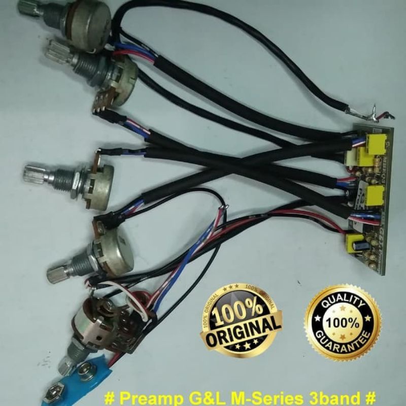 preamp bass gnl 3band