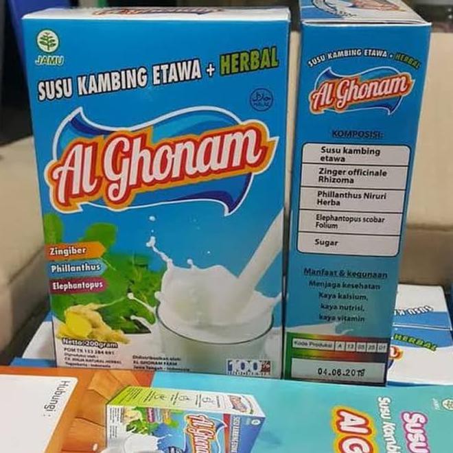 

SUSU KAMBING ETTAWA ETAWA AL GHONAM VANILLA VANILA