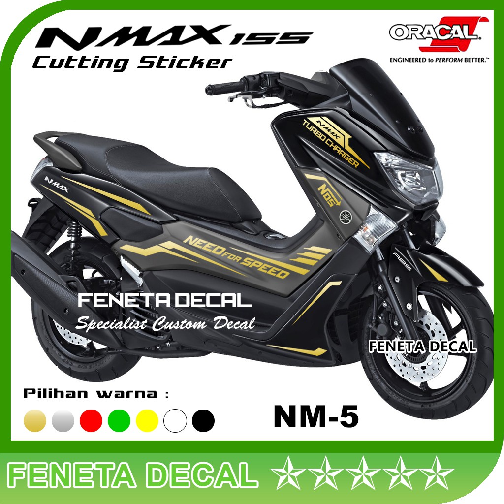 Sticker Nmax  Stiker Stripping  Motor Yamaha Nmax  NM 6 