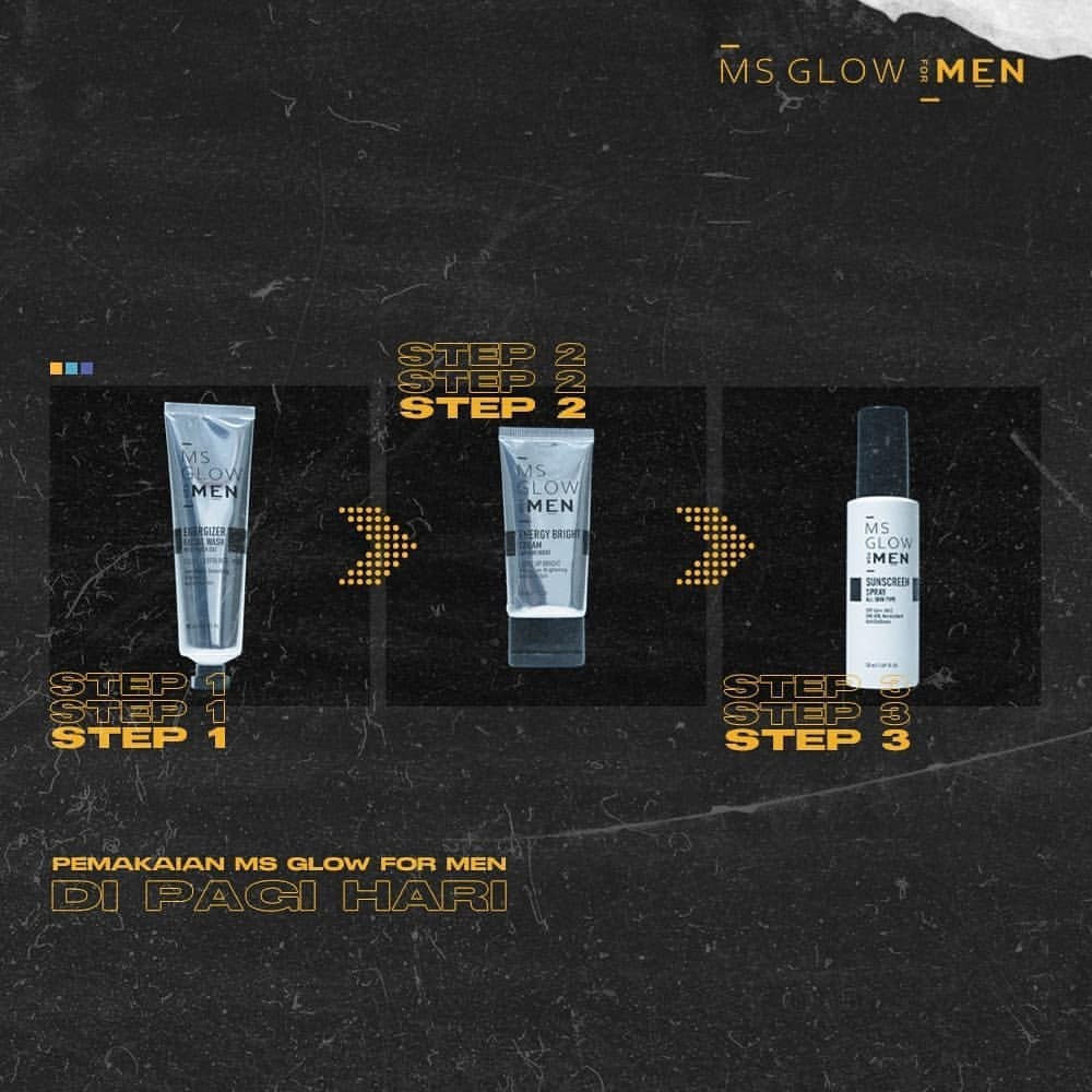 MS Glow Men / MS Glow For Men (FREE POUCH)