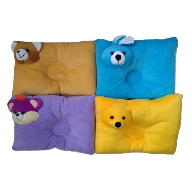 Bantal peyang happy baby / bantal anti peyang / bantal bayi / bantal tidur bayi / bantal boneka