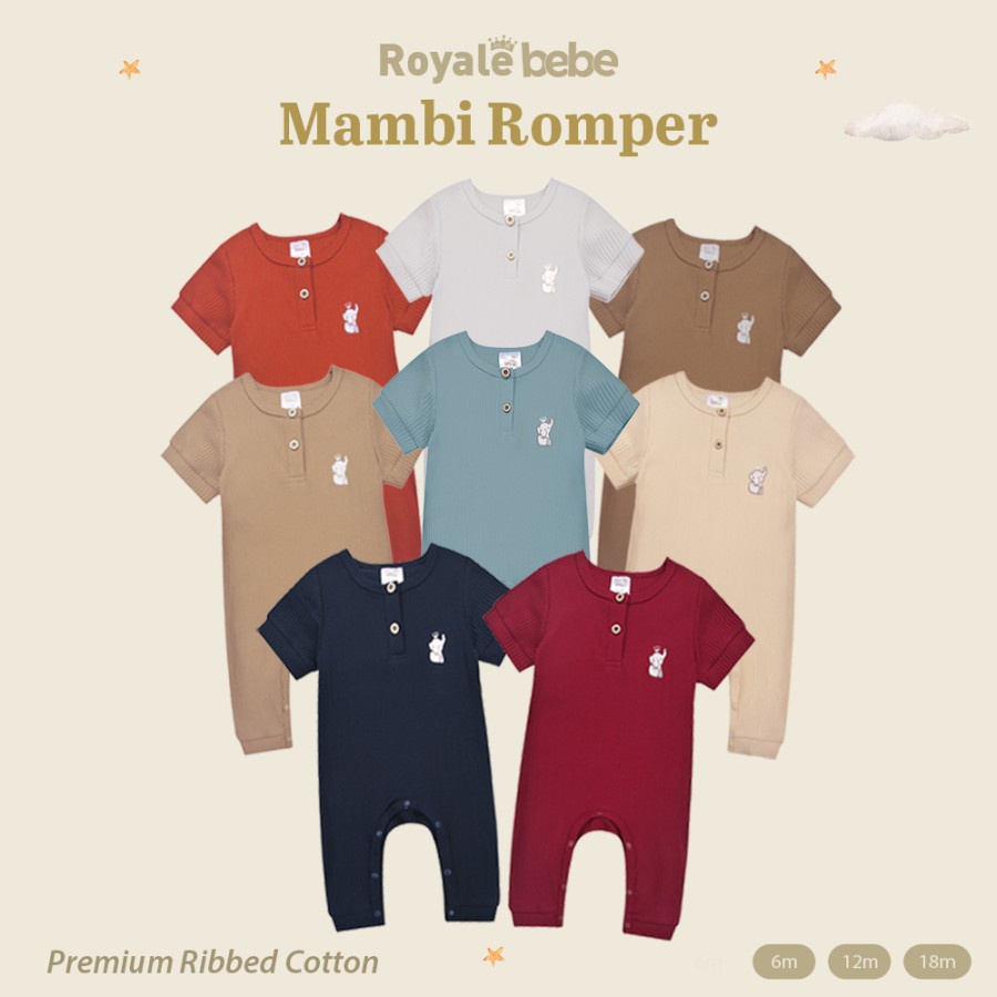 Makassar ! Sleepsuit Bayi Royale Bebe Mambi Romper