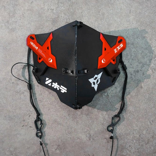 Ghost Mask Topeng Masker Tech Wear Tactical Armor Mask (V2)