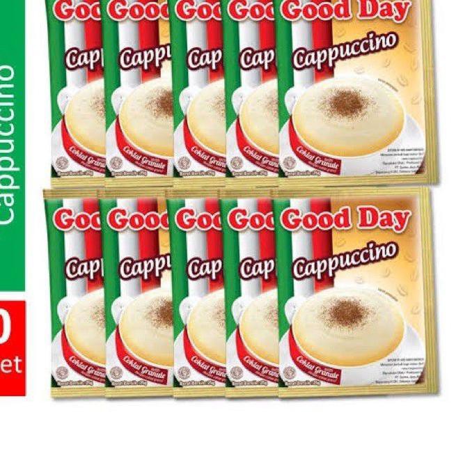 

Segera Miliki 【 good day kopi cappuccino 10sachet×25gr**