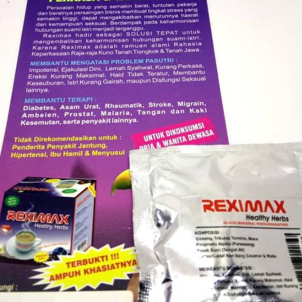 

[JG83] Kopi Reximax sachet silver eceran Best