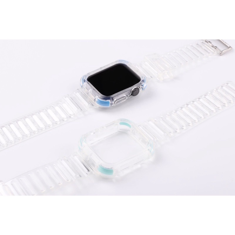 IWATCH STRAP GLACIER IMPACT SERIES 1 - 6 ! 8WARNA ! UKURAN 38mm 40mm 42mm 44m IWATCH SE SHOCKPROOF