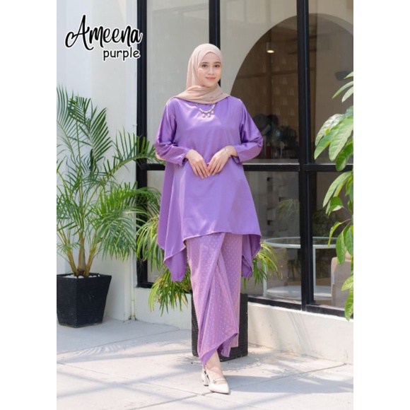 AMEENA set dress gaun wisuda gamis kondangan walimatul bridemaids